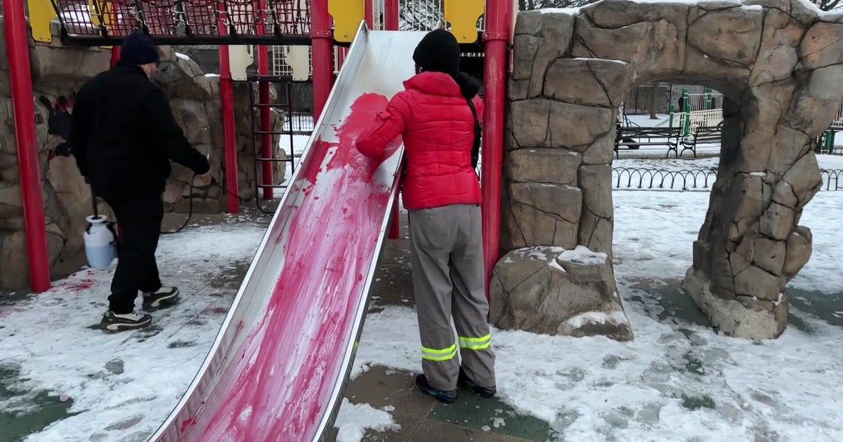 Brooklyn playground vandalized with swastikas twice in same week