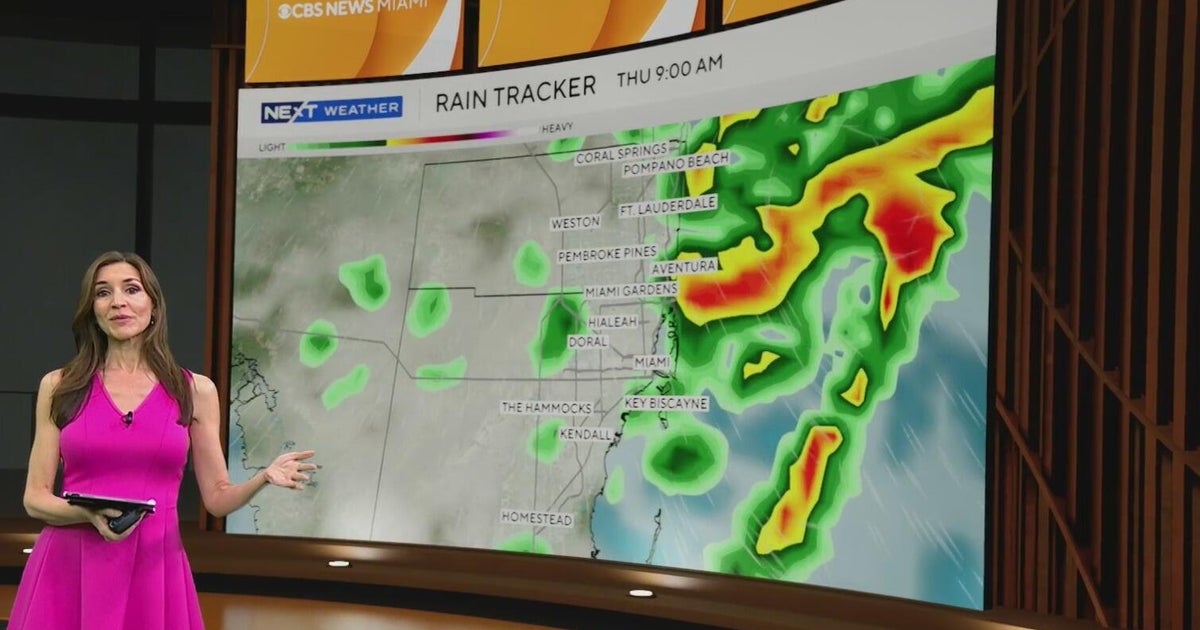Rounds of rain likely in portions of South Florida before near-record ...