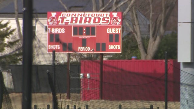 Connetquot Central School District T-Birds scoreboard 