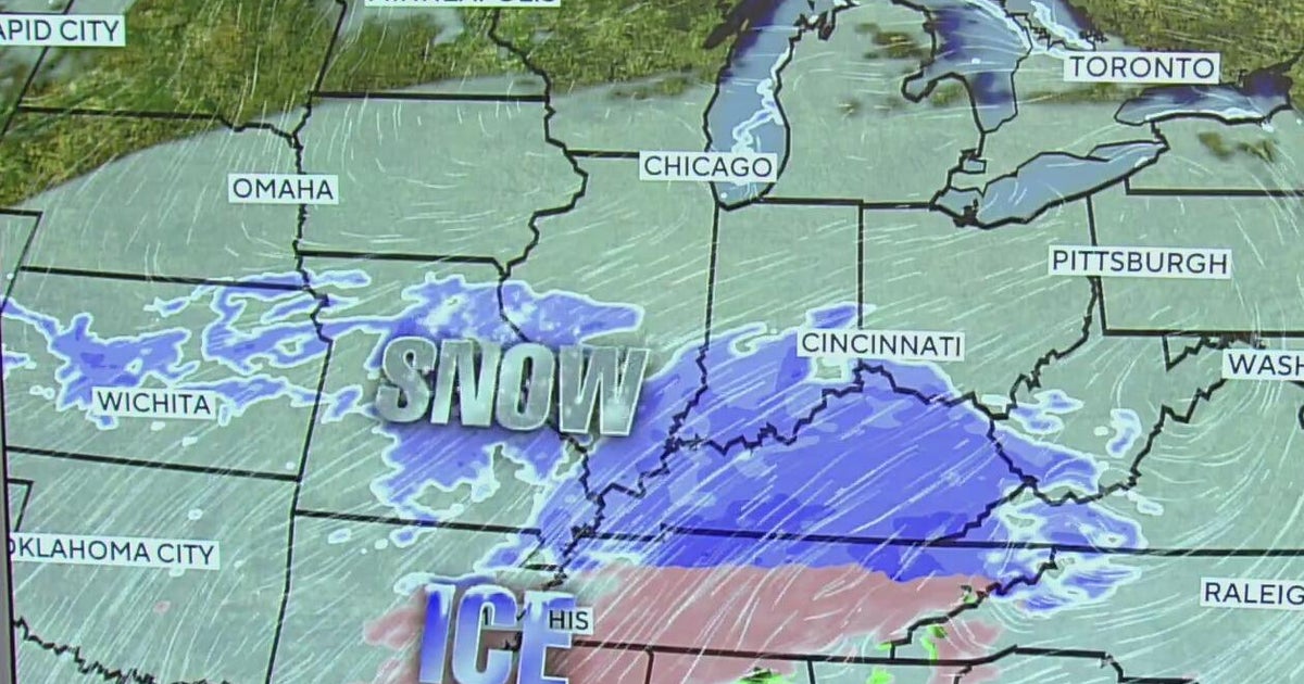 How much snow is Pittsburgh getting this weekend? - CBS Pittsburgh