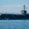 Trump says "armada" of warships is headed towards Iran "just in case"