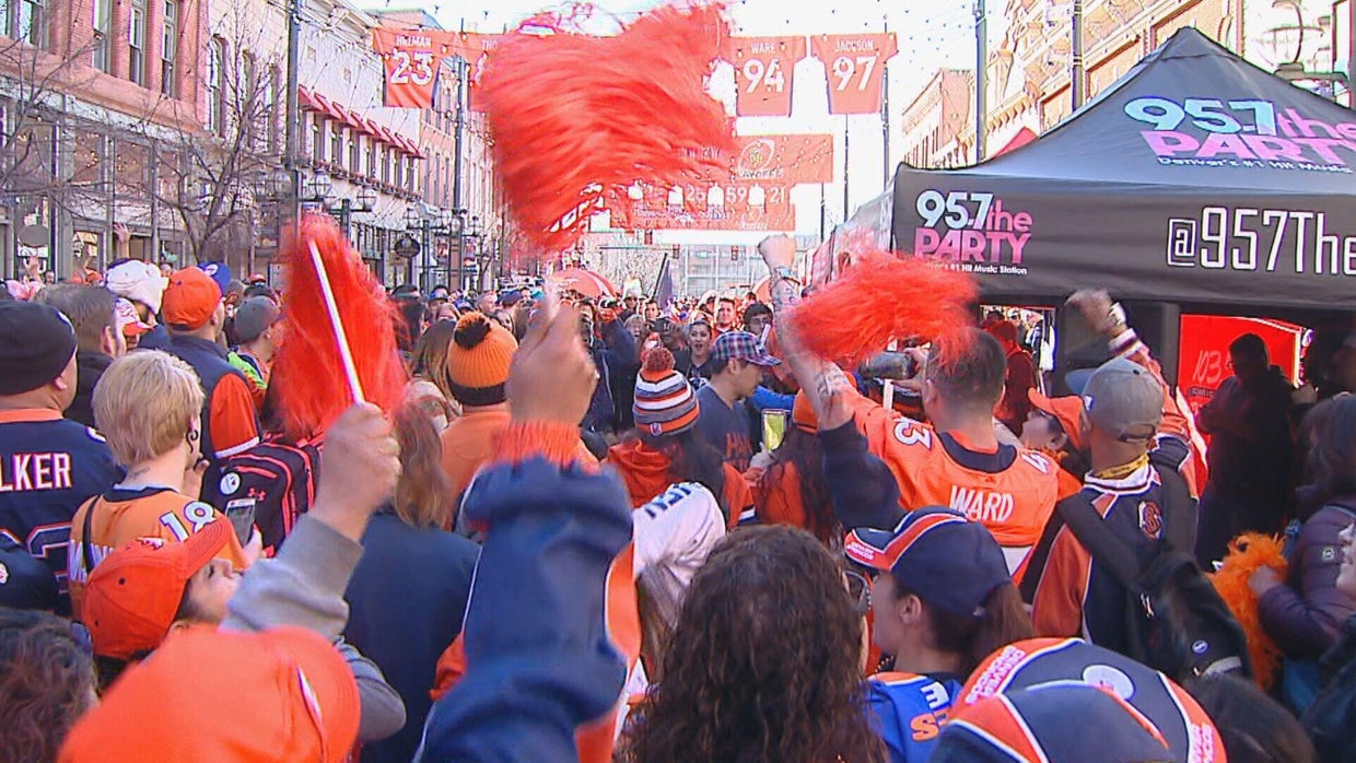 Broncos Country braces for cold as downtown Denver prepares for AFC ...