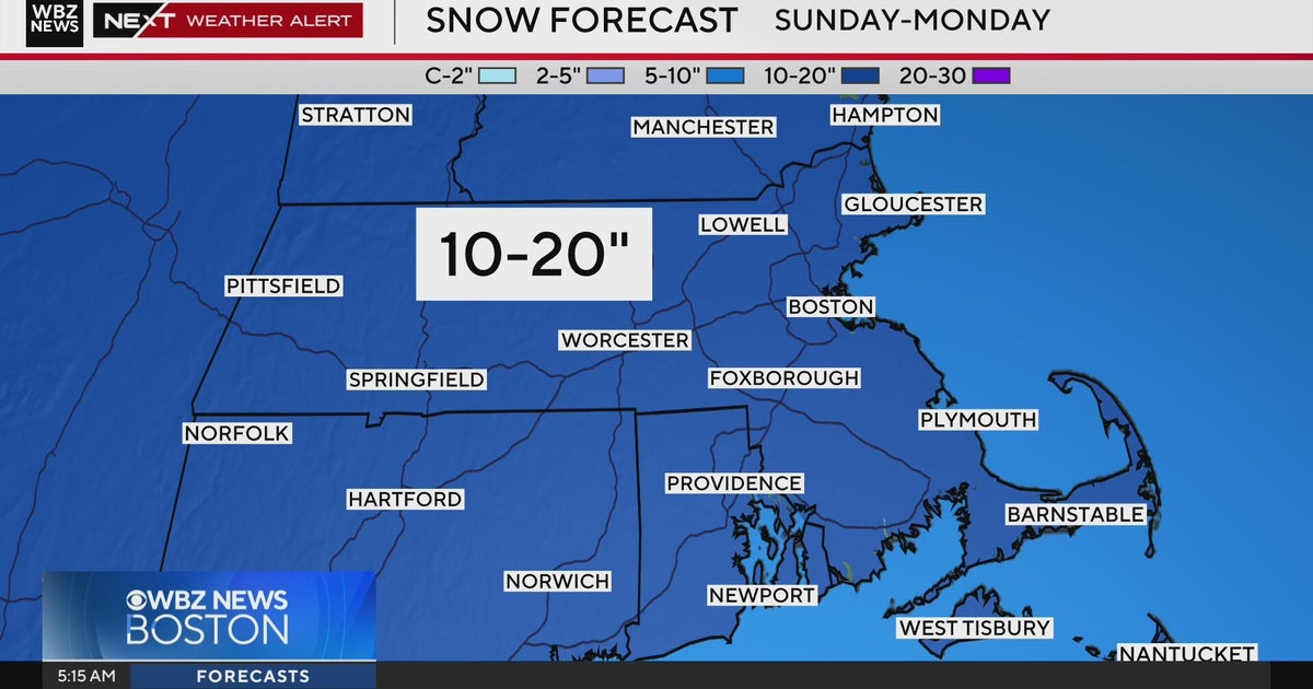 Next Weather: WBZ morning forecast for January 23, 2026