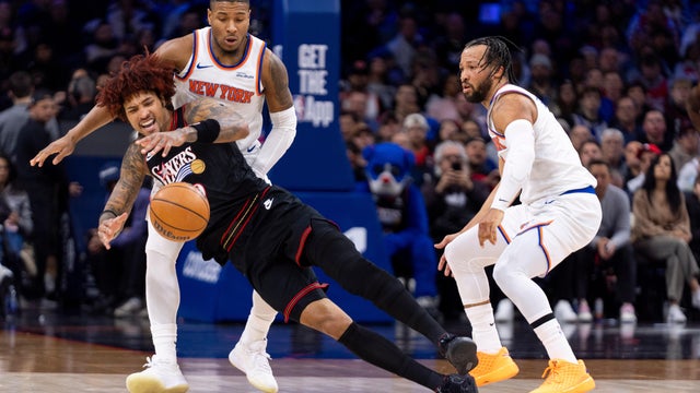 Knicks 76ers Basketball 