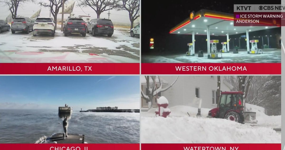 Massive winter storm puts two‑thirds of U.S. under threat - CBS Texas