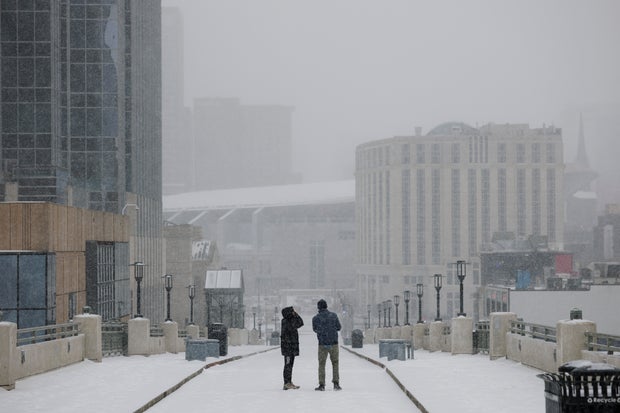 Massive Winter Storm Creates Havoc Across Large Swath Of US 