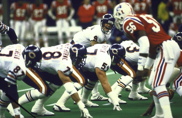 Chicago Bears QB Jim McMahon, Super Bowl XX 