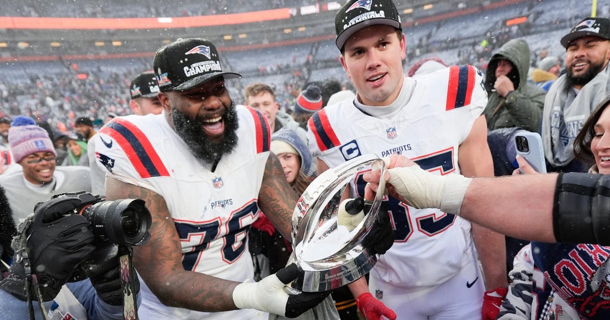 Patriots return to New England Monday after advancing to Super Bowl