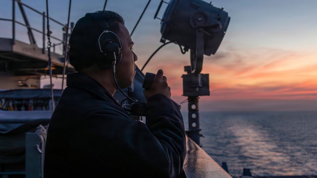 U.S Navy Aircraft Carrier USS Abraham Lincoln  Return From Middle East 
