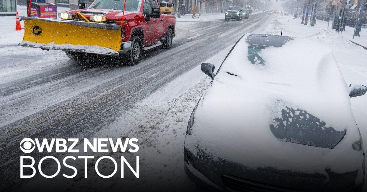 "Nothing prepares you for this amount of snow this quick," says Mass. plow driver