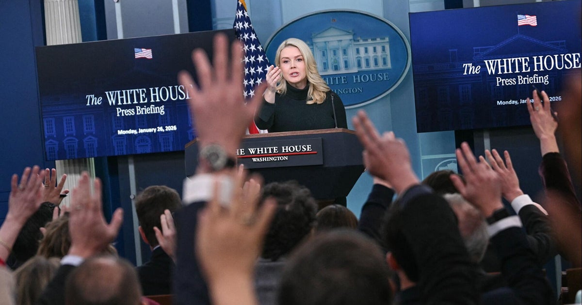 White House takes questions about Border Patrol killing of Alex Pretti in Minneapolis