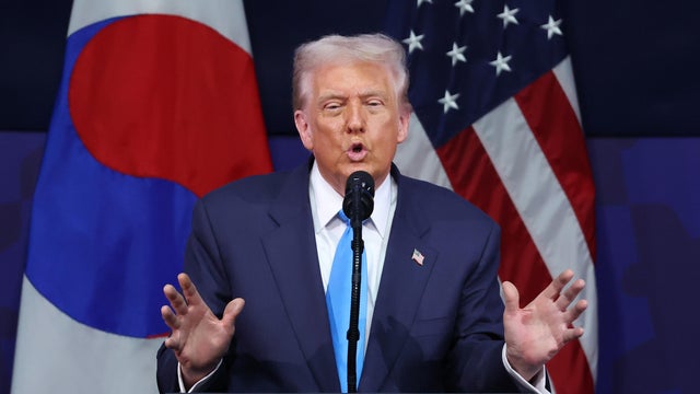 U.S. President Trump Speaks At APEC CEO Summit 