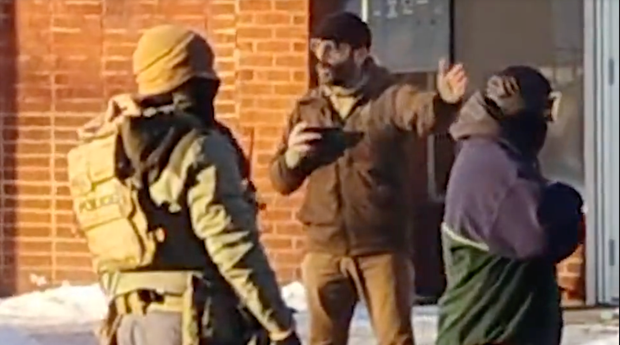 Alex Pretti with cellphone before Border Patrol shooting 