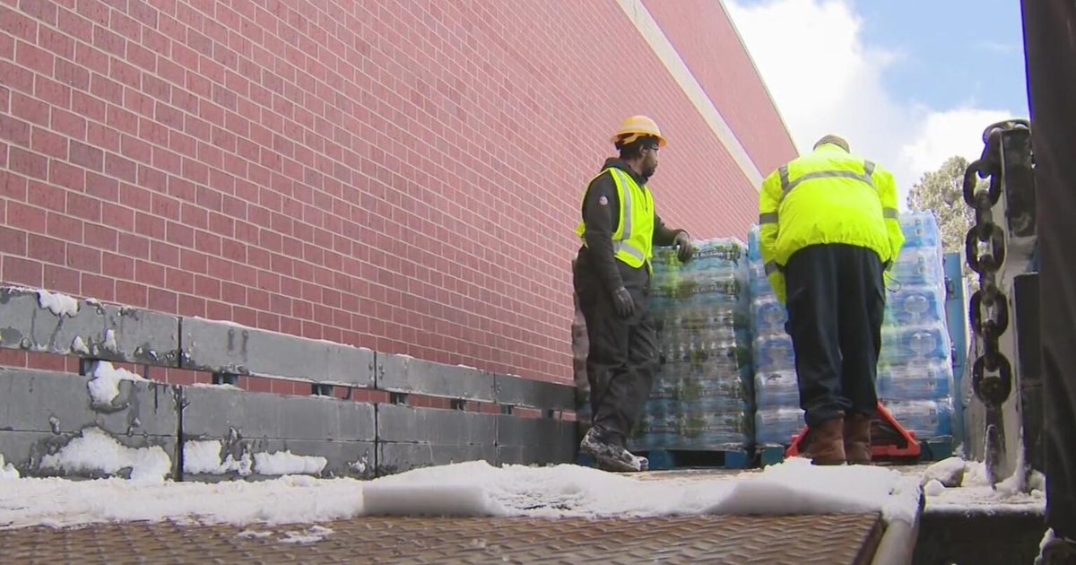 Consumers Energy donates water, hand warmers