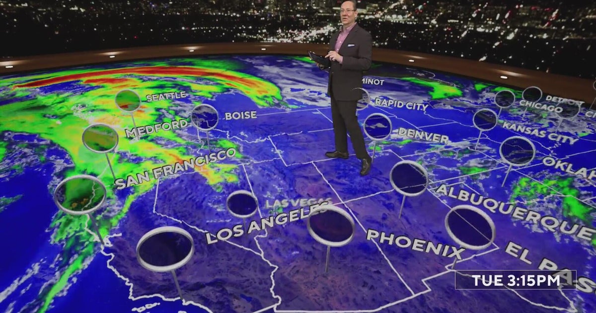 Seasonal temps with mountain snow heading into Wednesday - CBS Colorado
