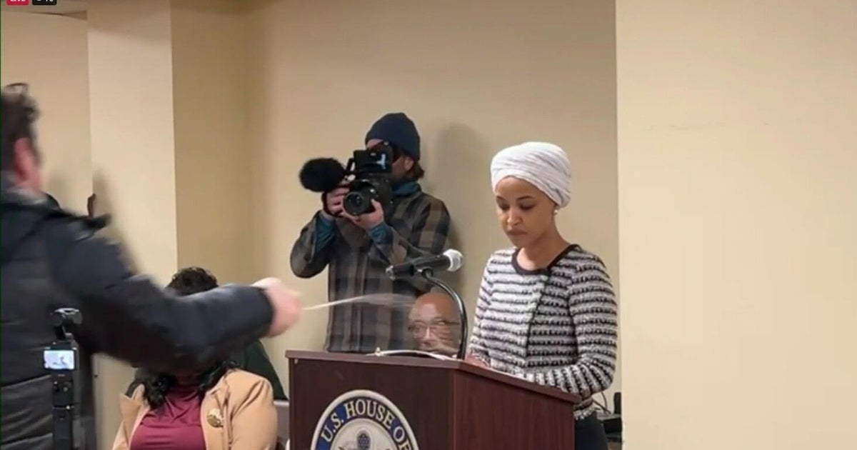 Man attacks congresswoman with unknown liquid at Minneapolis event