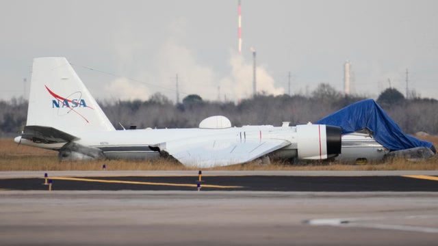 NASA Aircraft Belly Landing 