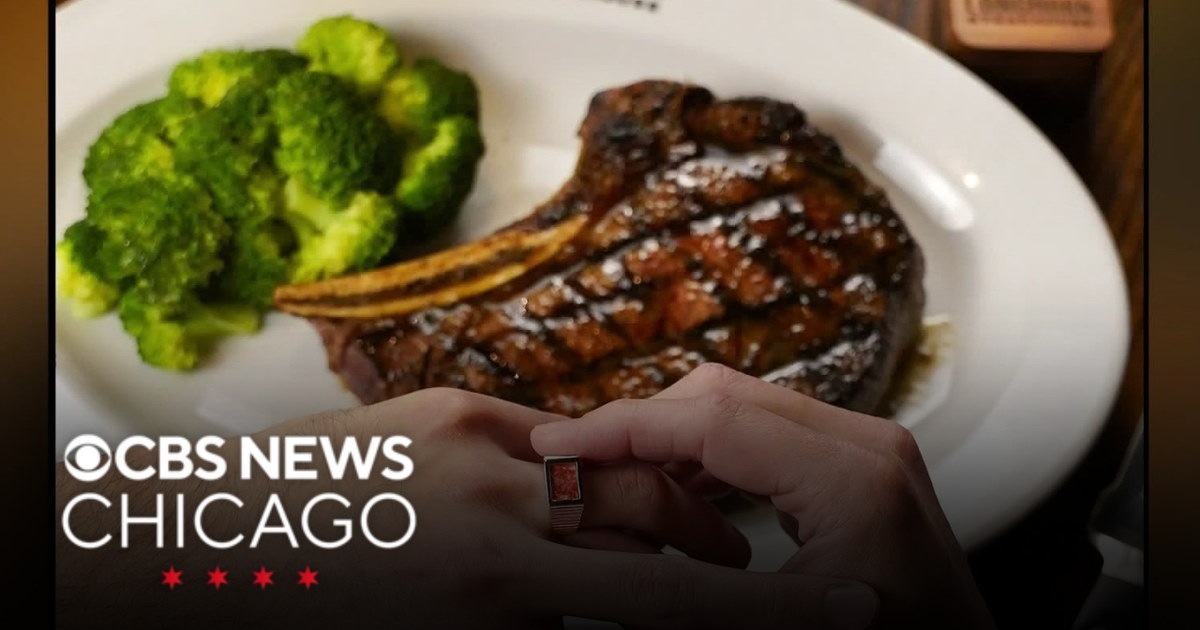 Longhorn Steakhouse selling commitment rings showcasing how you like your steak cooked
