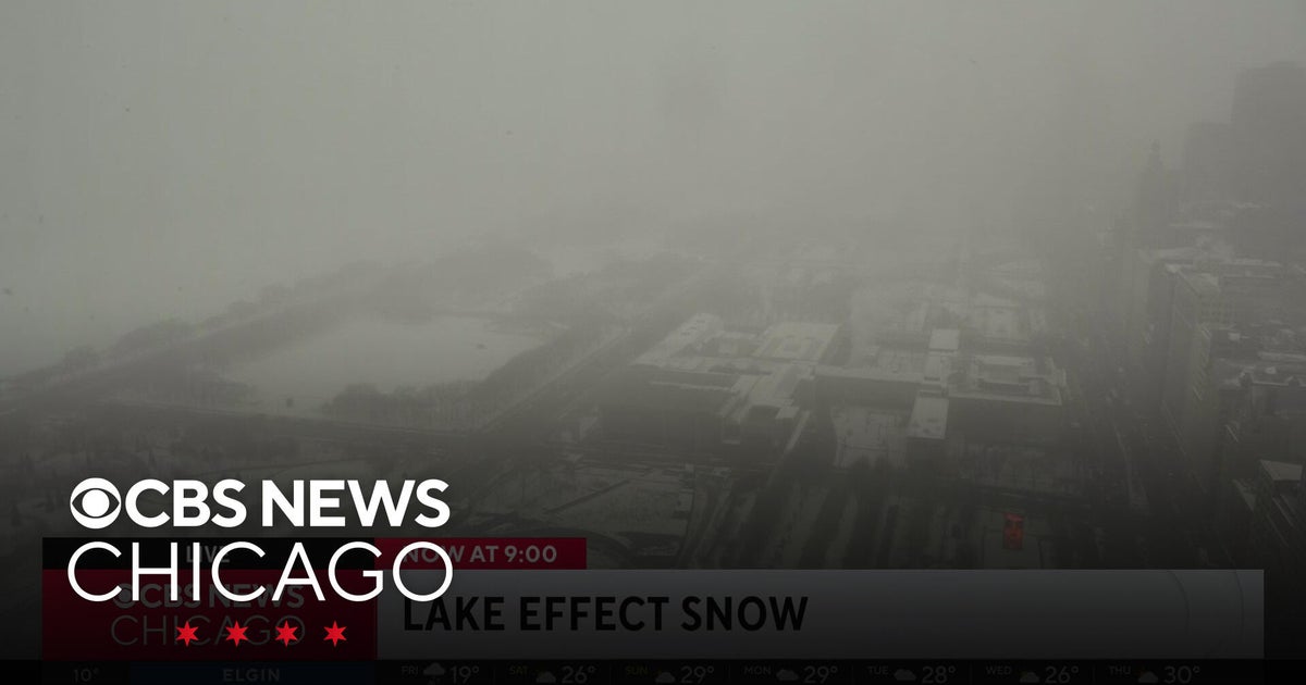 Bursts of lake effects snow in Chicago weather forecast Friday - CBS ...