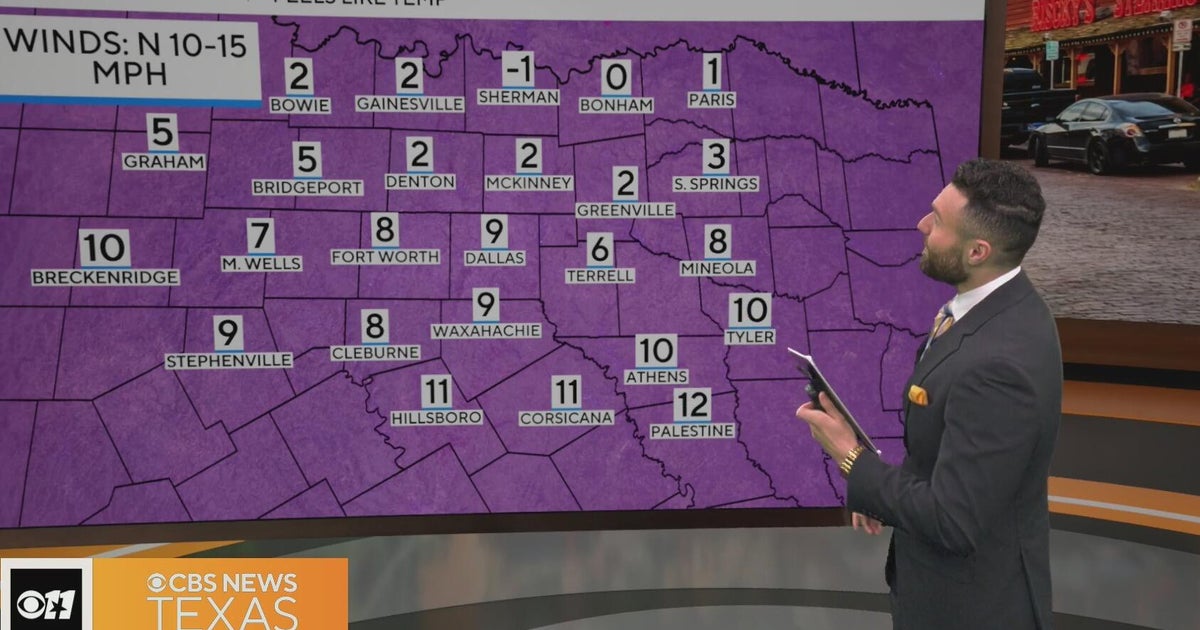 Frigid temperatures return to North Texas this weekend behind ...