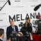 President Trump dominates red carpet chatter at "Melania" premiere