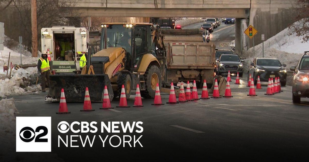 Multiple water main breaks reported in New Jersey amid cold snap