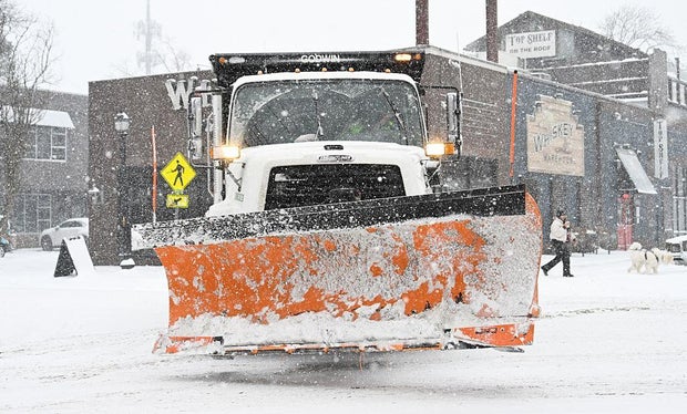 Winter storm in Charlotte 
