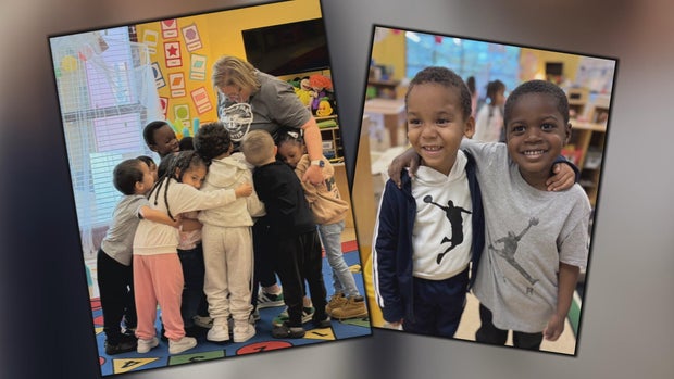 Students at the Child Family Center in Millville, New Jersey