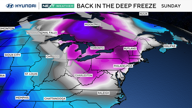 Deep freeze this weekend 