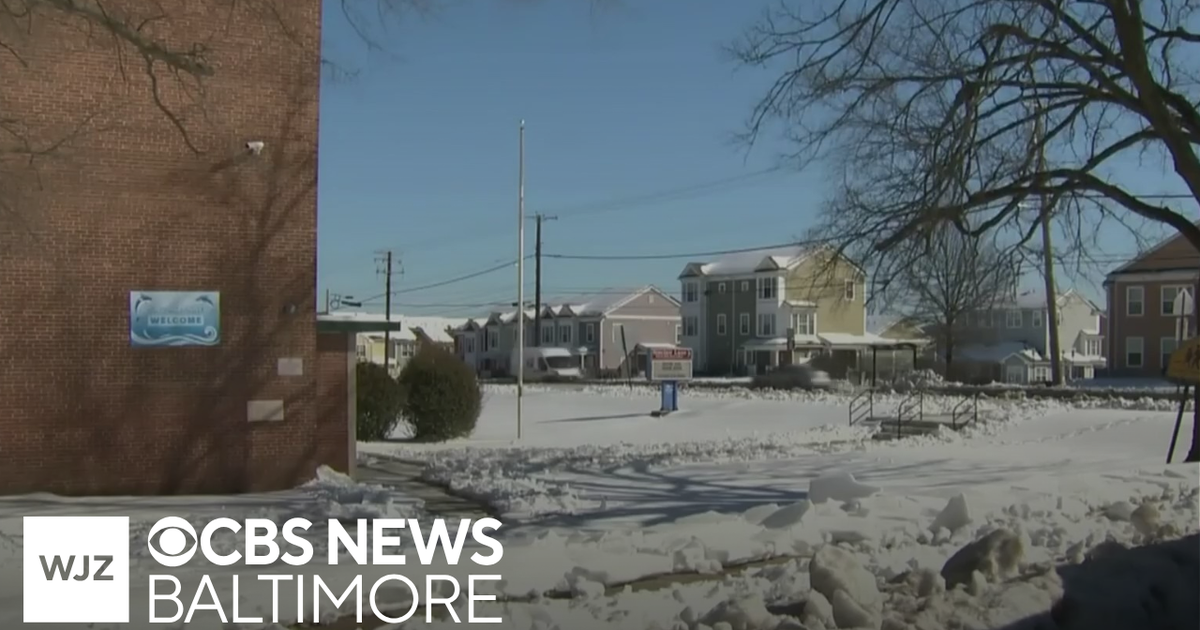 Maryland communities continue with snow removal efforts week after winter storm