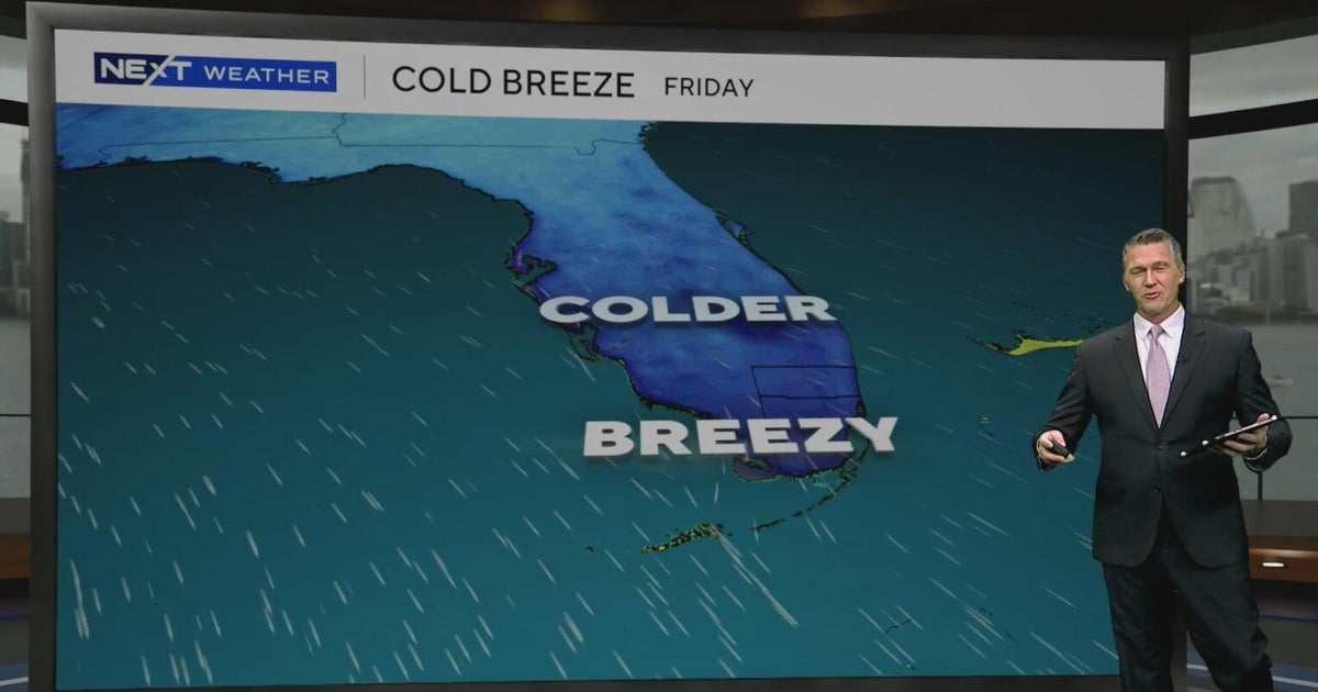 South Florida weather update: Warmup ends as showers and cooldown ...