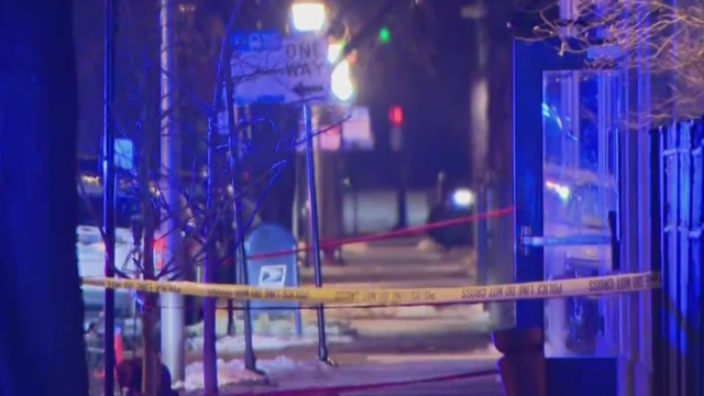 Police lights crime scene 