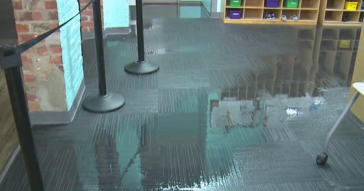 Detroit nonprofit building damaged by burst pipe