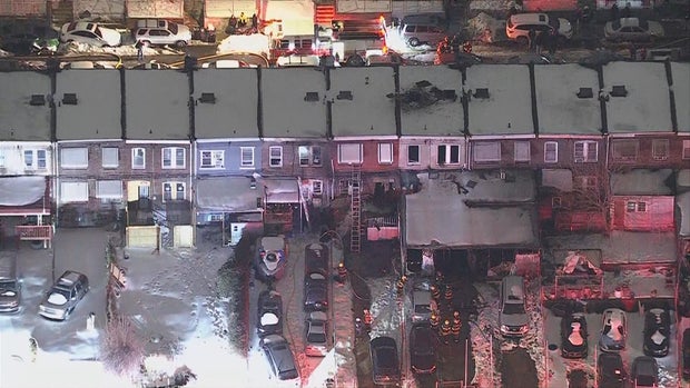 Kip Street fire in North Philadelphia 