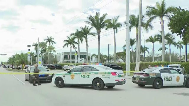 Generic police lights and crime scene tape 