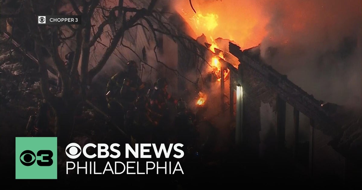 Fire burns through home in Monroe Township, New Jersey