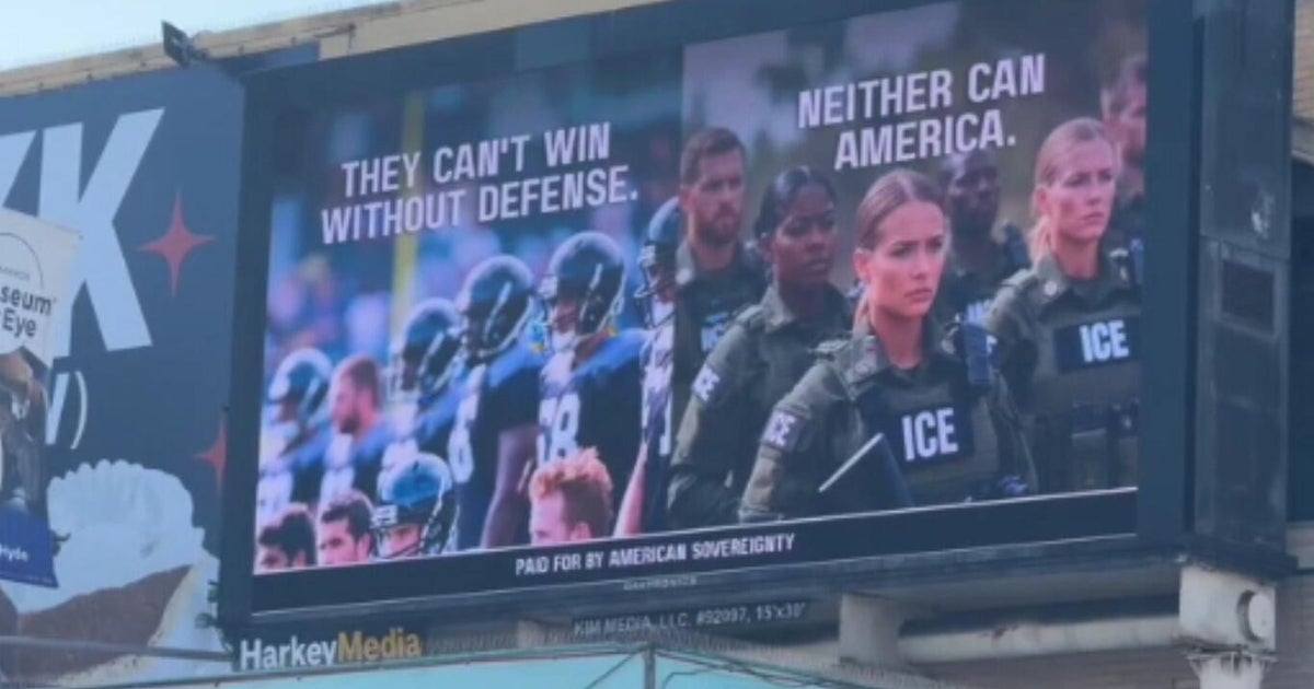 Billboards promoting ICE at San Francisco Fishermans Wharf during Super Bowl week removed after backlash