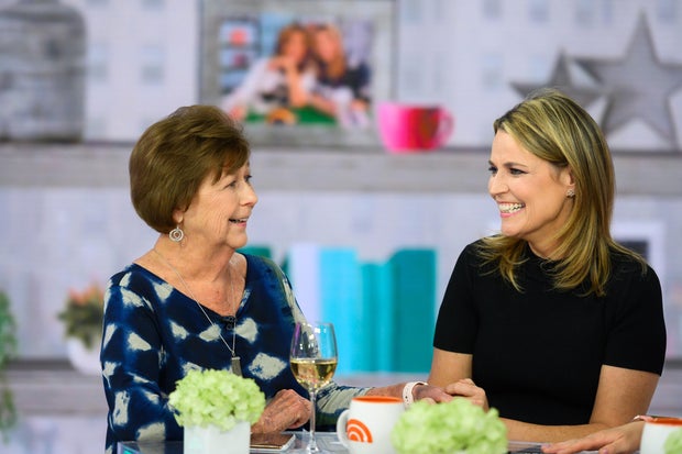 Savannah Guthrie and her mother Nancy Guthrie 