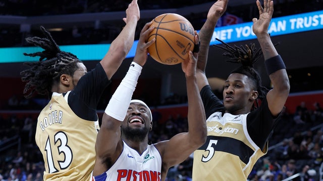 Wizards Pistons Basketball 