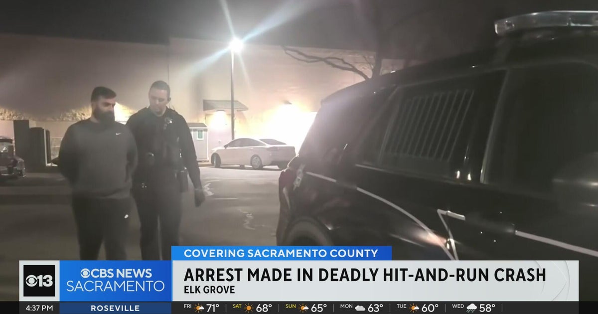 Elk Grove police arrest suspect in deadly hit-and-run - CBS Sacramento