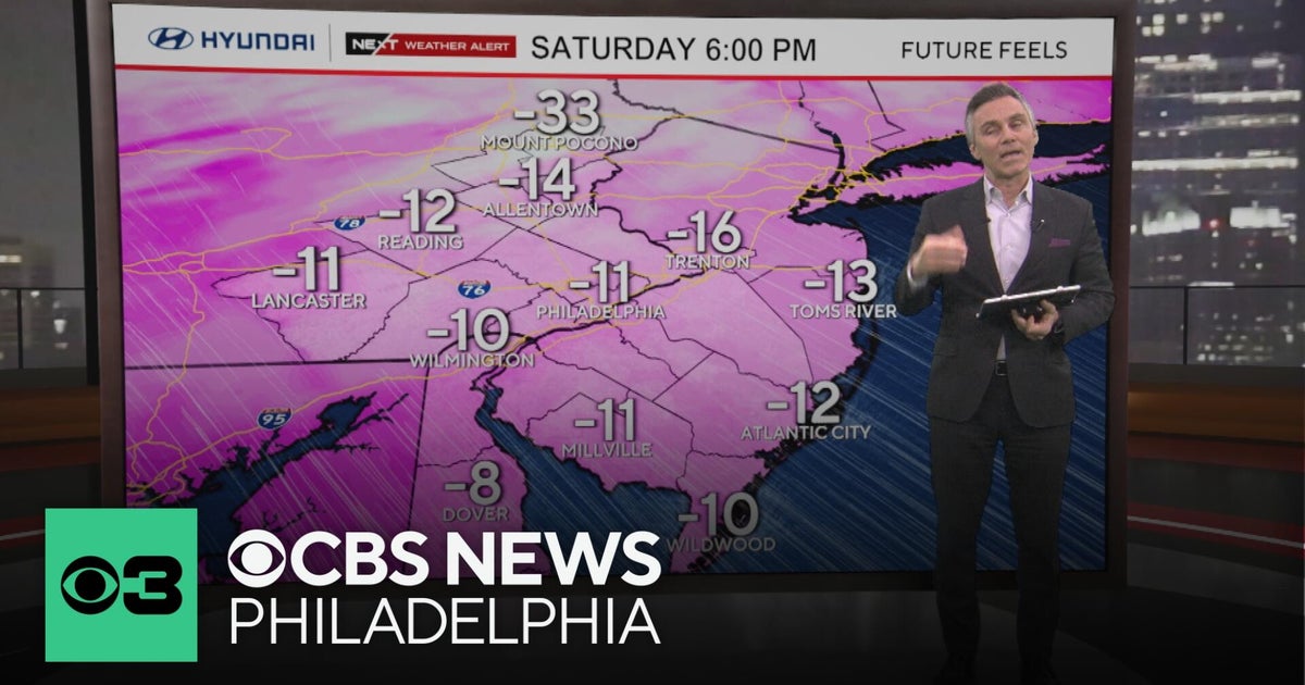 Brutally cold day on tap in the Philadelphia region Saturday | NEXT Weather