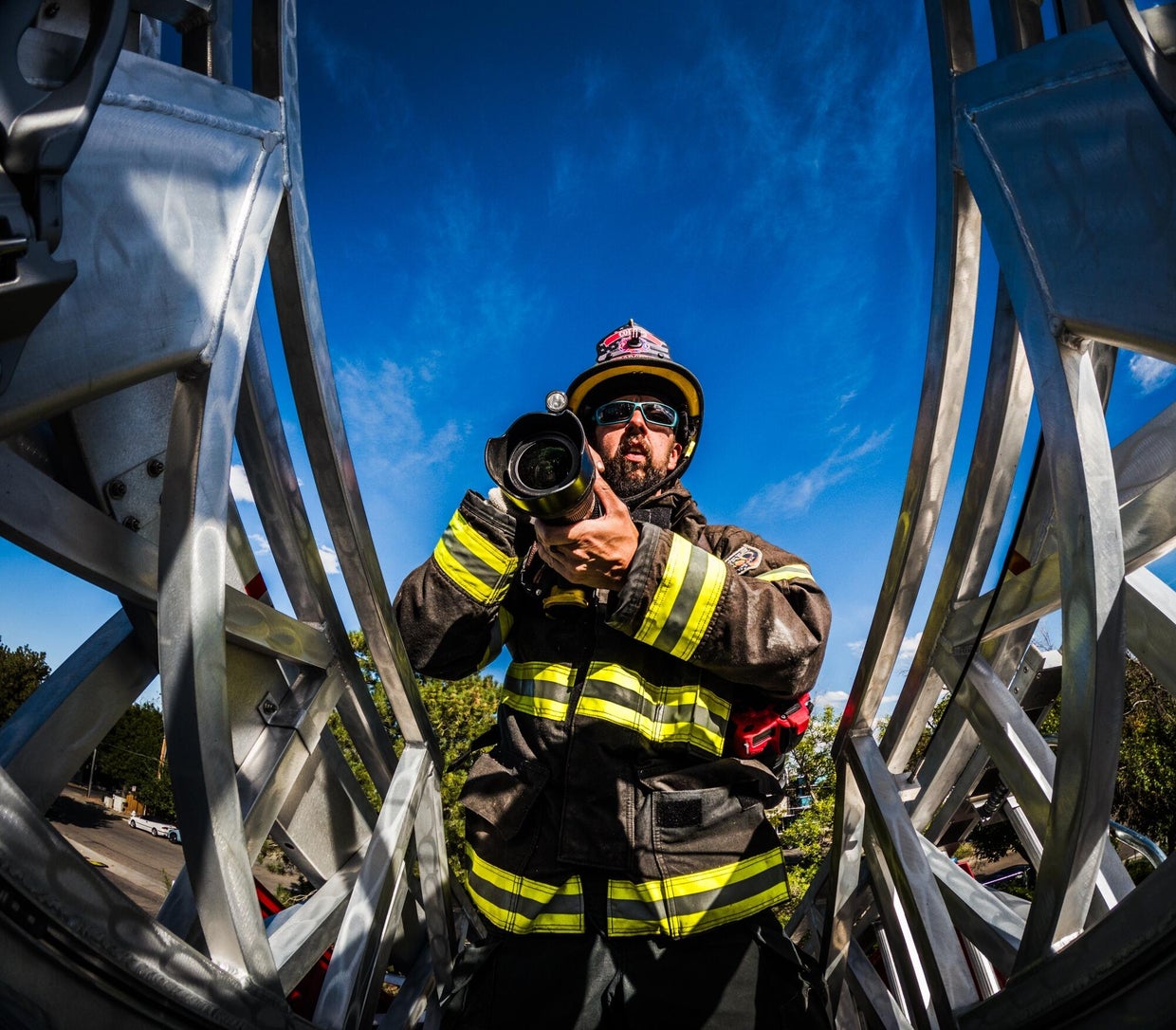 A window on the world of firefighting in rural Colorado