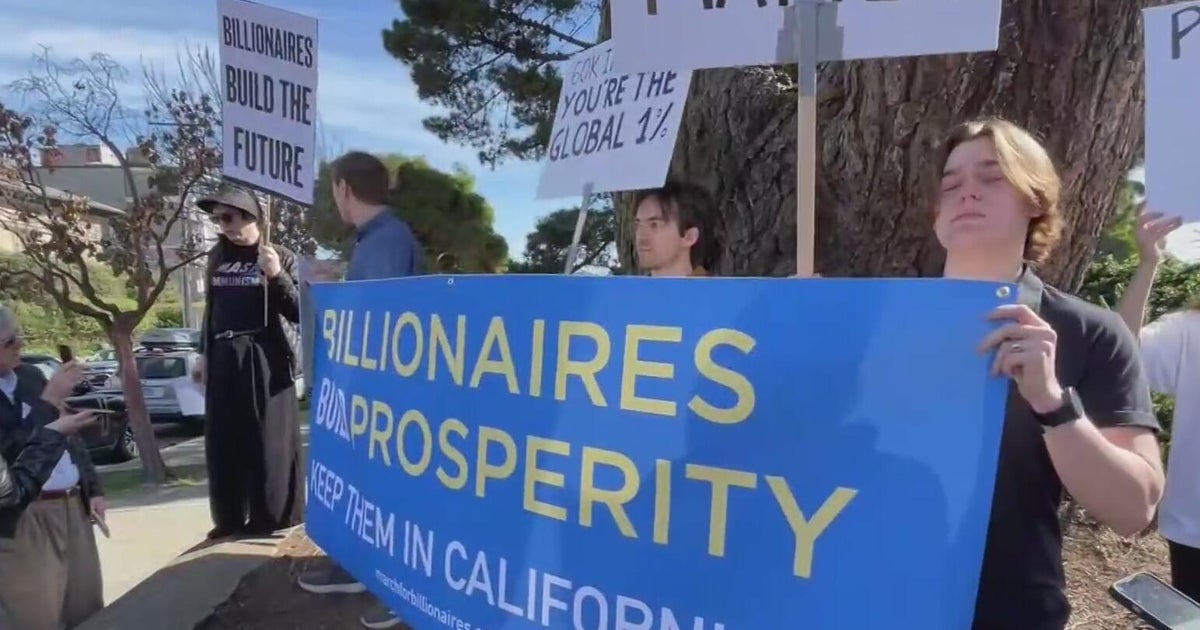 Rally in San Francisco thought to be in support of billionaires takes a turn