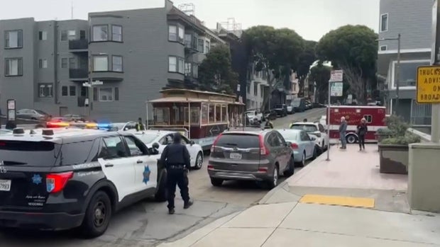San Francisco cable car accident 