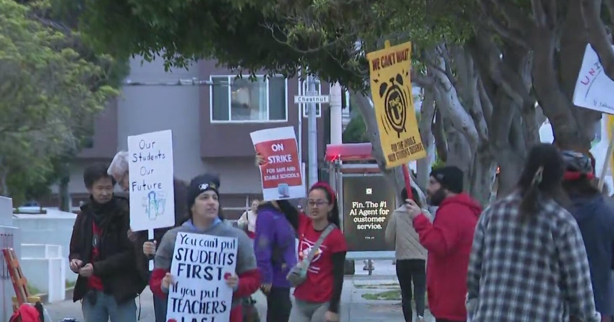 San Francisco Unified School District teachers go on strike for 1st time since 1979