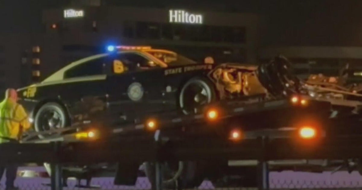 Driver slams into FHP cruiser during DUI stop on Dolphin Expressway, officials say