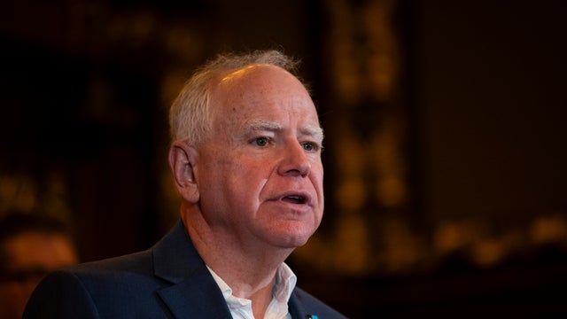 Minnesota Governor Tim Walz And MN Attorney General Ellison Hold News Conference On Federal Detention Of Children 