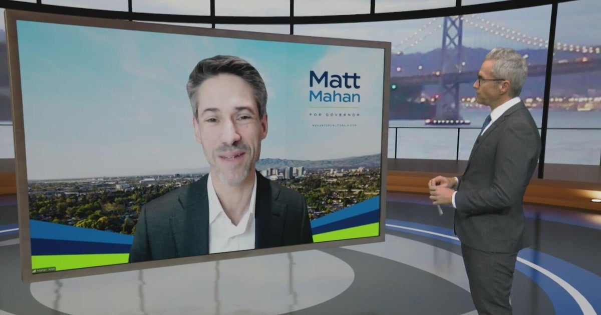 San Jose mayor Matt Mahan discusses campaign for California governor ...