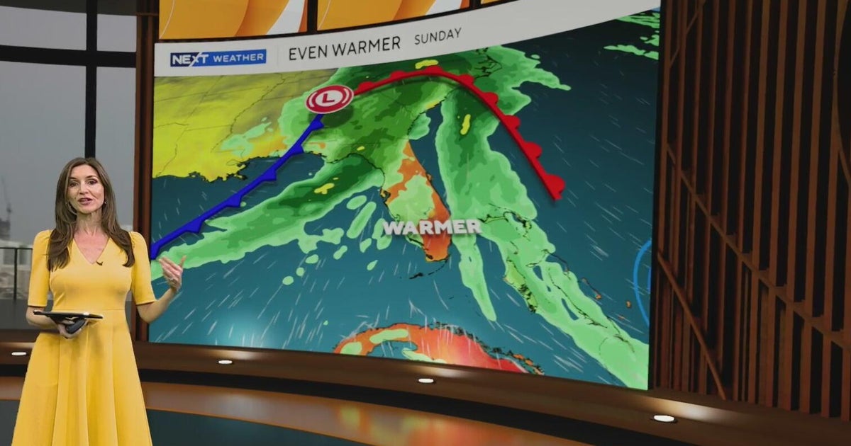 Warming trend continues across South Florida as weekend rain chances ...