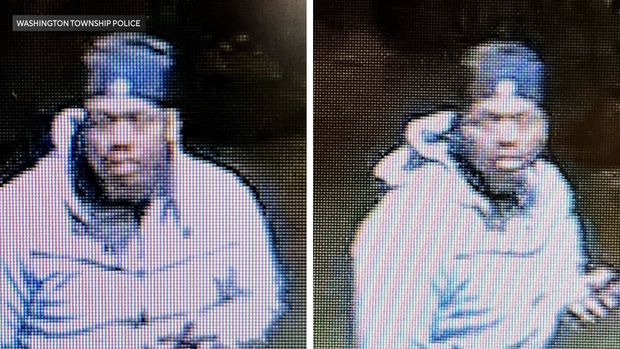 Suspect wanted in connection with lewd conduct in Washington Township, New Jersey